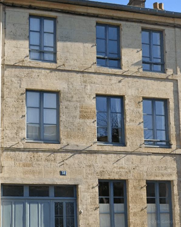 Façade du 51 boulevard Raymond Poincaré à Bar-le-Duc
